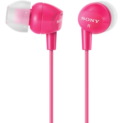 Sony MDR-EX10LP In-Ear Rockin' Ear Buds (Hot Pink)