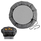 100 Stuck Laubsammeleimer, Garten Regentonnennetz Abdeckung Mit Gummizug Regentonnen Schutznetz Mückenschu Verstellbares Regentonnennetz, Regentonne Schutzabdeckung Schutz Vor Laub Stechmücken