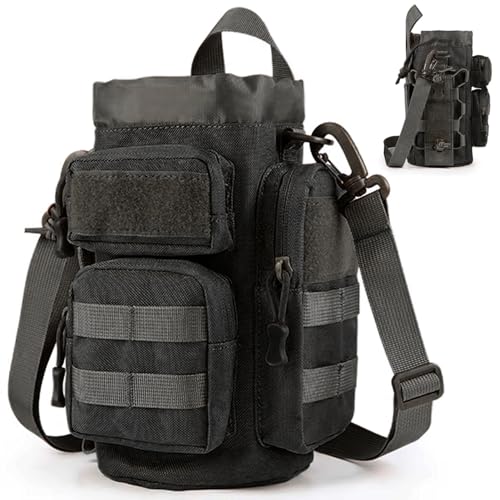 Porte-bouteille avec sangle et poches multiples imperméable - 3
