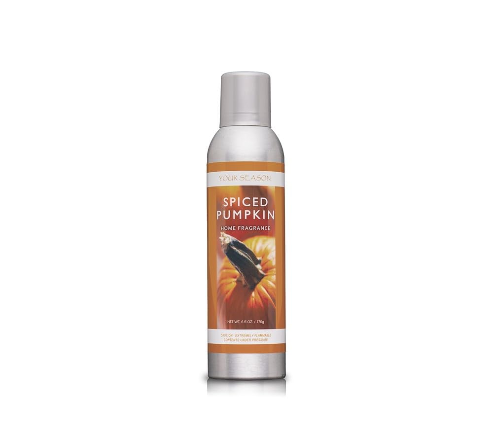 Concentrated Room Spray Fragrance Air Freshener Made by AP Fragrance, 6 oz, Made in USA (Spiced Pumpkin)