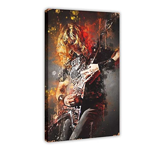Tableau sur toile rock Mustaine pour personnaliser votre décoration de chambre ou salon