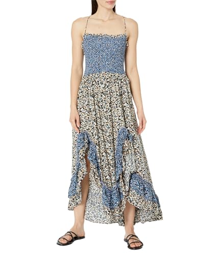Robe en jean Free People One I Love Dress, style denim décontracté chic pour l'été