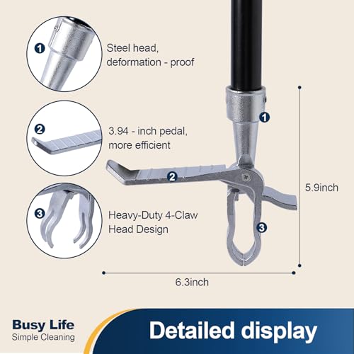 Image of Yocada Weed Puller Tool Stand Up Weed Remover Tool 62.59 inch
