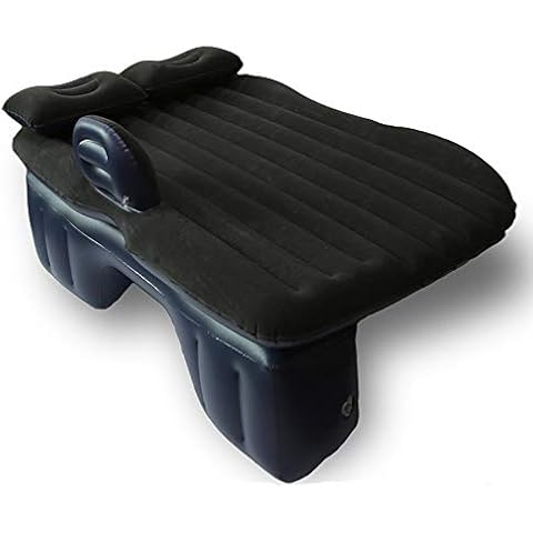 OGLAND Car Air Inflation Travel Bed Mattress for Universal Car Back Seat Support Outdoor Camping Mat Cushion Cover