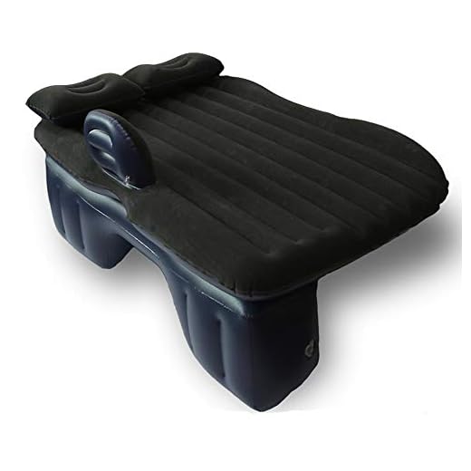 Car Air Inflation Travel Bed Mattress for Universal Car Back Seat Support Outdoor Camping Mat Cushion