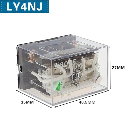 Relais 4 voies 12V DC avec embase PTF14A pour optimiser vos installations électriques - 2