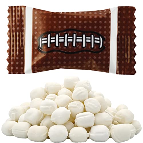 Sports Buttermints, Mint Candies, After Dinner Mints, Butter Mint Candy, Fat-Free, Kosher Certified, Individually Wrapped (Football, 275 Pieces) #TOP28