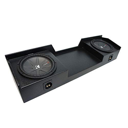 American Sound Connection Compatible with 04-15 Nissan Titan King or Crew Truck Kicker CompR CWR12 Dual 12