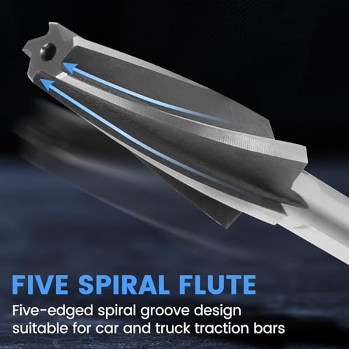 Image of Ball Joint Reamer, 10 Degree 6542 HSS Tapered Tie Rod Tool | 2 inch per foot tapered reamer for smooth and precise hole enlargement in automotive ball joints and tie rods