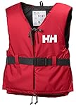 Helly Hansen Unisex Sport II Chaleco de Ayuda a la...: Un chaleco salvavidas unisex con la icónica franja con la bandera de Helly Hansen El diseño clásico con la icónica banda con la bandera de Helly Hansen se une a la funcionalidad moderna en este cómodo chaleco salvavidas con cremallera frontal; espuma...