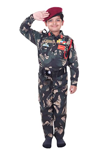 Image of Raj Costume Boys Superhero Costume Set with Mask | Blue Red Full Sleeve T-Shirt & Track Pants | Kids Fancy Dress for Birthday Party, School Function | Stretchable Comfortable | 6-7 Years