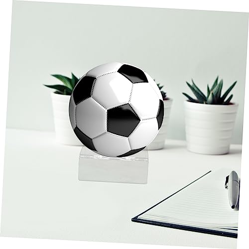 VANZACK 4 Peças Suporte De Bola De Acrílico Suporte De Boliche Exibição De Futebol Suporte De Chute
