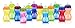Nuby 2-Pack No-Spill Easy Grip Cup, 10 Ounce, Colors May Vary