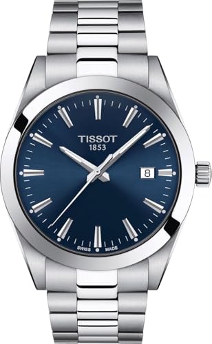 Image of Tissot Gentleman Quartz Blue Dial Men's Watch T127.410.11.041.00