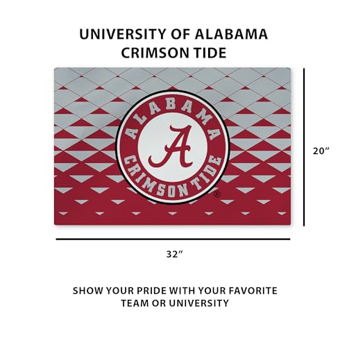 Northwest NCAA Alabama Crimson Tide Tapete Lavable 20 x 32 Pulgadas miniatura 3