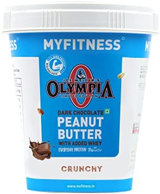 MYFITNESS Peanut Butter Chocolate Olympia Non-GMO Gluten-Free No Preservative All Natural Ingredient High Protein Made with American Recipe (510 Gm)