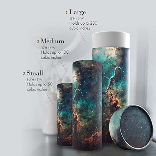 Image of Supernova Scattering Urn for Human Ashes - Eco Friendly Biodegradable - Adult Cremation Urn