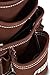 AWP 10-Pocket Suede Tool Pouch | Durable General Construction Leather Tool Pouch | Brown