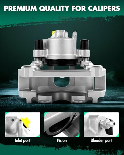 Image of SCITOO 19B2590A 19B2591A Front Brake Calipers Fit For Volvo For S60 2001-2007,For Volvo For S80 1999-2006,For Volvo For V70 2001-2007,For Volvo For XC70 2003-2007, Disc Brake Caliper Assemblies,2PCS