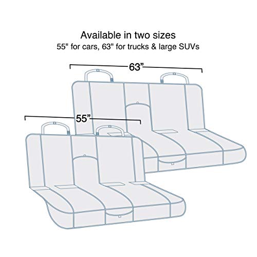 Kurgo Dog Seat Cover | Car Bench Seat Covers for Pets | Dog Back Seat Cover Protector | Water Resistant for Dogs… - Image 7