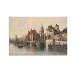 0195# Selected World Landscape Oil Painting Season 1 Picture Print Canvas Poster Wall Paint Art Posters Decor Modern Home Artworks Gift Idea 16x24inch(40x60cm)