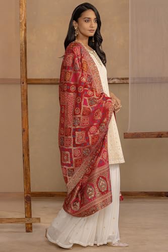 Image of Soch Womens Georgette Embroidered Suit Set With Beads And With Stones