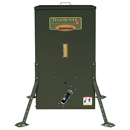 Texas Hunter Hide-A-Way Directional Wildlife Feeder - 400lb. Capacity - Model SF400