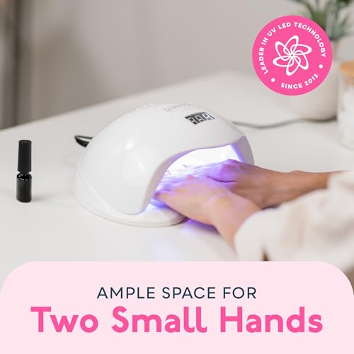 UV LED Nail Lamp, SUNUV UV LED Nail Polish Dryer Professional Gel Machine for Manicure and Pedicure with Sensor and 4 Timers SUN5Plus - Thumbnail 2
