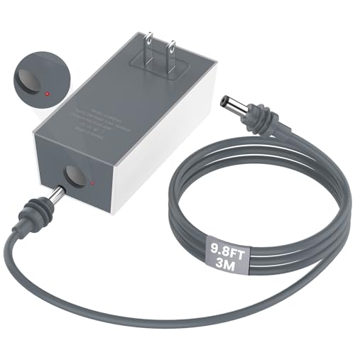Starlink Mini Power Supply & Accessories 60W Replacement AC Adapter 30V 2.0A Portable Power Supply with LED Indicator Includes 9.8FT DC Cable for Starlink Mini Dish