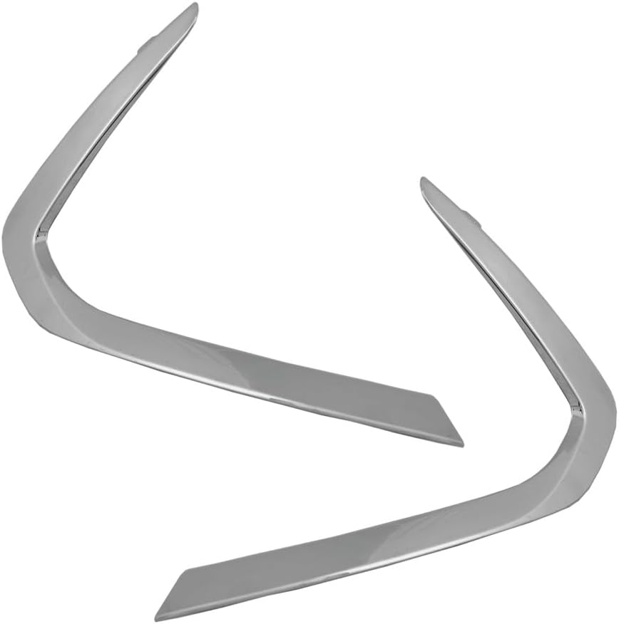 for Hyundai Sonata 2020 2021 2022 Bumper Cover Molding Driver Side | Front | Made of ABS Plastic | Chrome Finish | SE/Preferred/Hybrid Model | Replacement for HY1046118 | 86595L0160