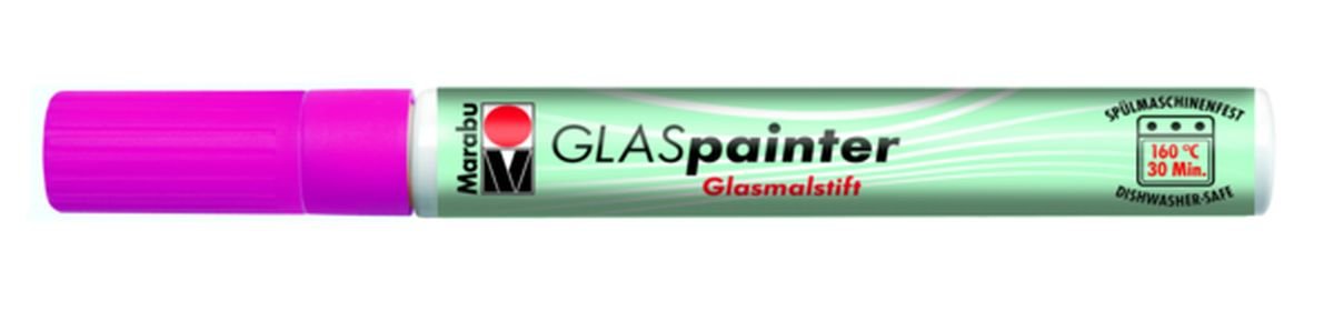 Marabu Raspberry Glass Paint Marker Water Based Painter Pen 3-4Mm