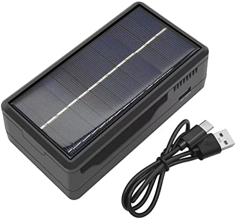 USB Battery Charger Multifunctional Solar Lithium Battery Charger 18650 Rechargeable Battery