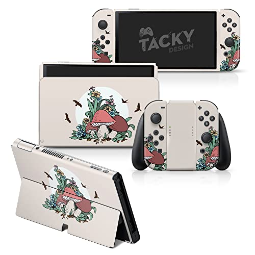 Skin vinyle Nintendo Switch OLED autocollant 3M Tacky Design style Kawaii