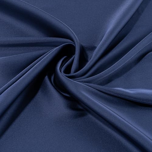 27.5" Satin Square Solid Colored Scarf Neckerchief for Women，Lightweight Neck Scarf Headscarf Bandana Girls2
