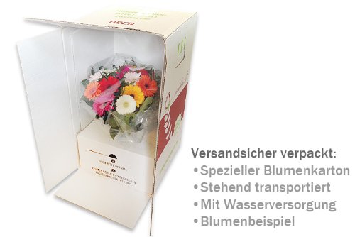 Sommerblumen Premiumstrauß - Strauß Sommerzauber - Inklusive Grußkarte