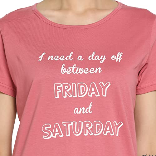 Image of R&B Women's Cotton Sleepwear Regular Night Shirt
