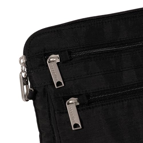 Baggallini Securtex Anti-Theft Large Crossbody 10"x10" Travel Purse with RFID, Locking Zippers & Cut-Resistant Strap2