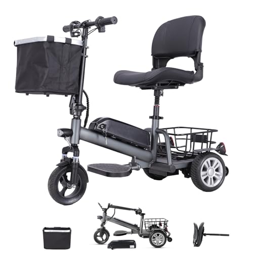 Portable Mobility Scooter for Adults, Foldable and Lightweight Electric Mobility...