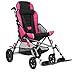 Adaptive Stroller for Big Kids -Customizable Special Needs Stroller -Lightweight, Adjustable Recline, 5 Point Harness, Removable Foot Rests -Build Your Chair: Blue or Pink, 12