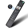 Voice Remote Replacement for Sony Smart TV Control:Comptible for 2019-2025 Sony Bravia OLED LED 4K 8K UHD,for Android Google TV with Shortcuts YouTube and Dinsey+ etc.