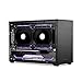 SSUPD Meshroom D Mini-ITX Small Form Factor (SFF) Case - Full Mesh Side Panel - Tool-Free and Easy Accessibility Black (Variant B)