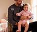 ttmmxamia I Love My Daddy Embroidered Newborn Outfit Romper, Baby Short Clothes Boy Girl, Spring Summer Daddy Gifts for Baby Boys/Girls Pink 6-12M