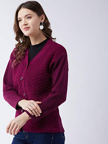 Image of Pivl V Neck Casual Women Sweater /Cardigan for Winter