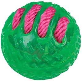 Grriggles Fundamentals Ball Pet Toy, Parrot Green