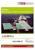 LithoRec Recycling von Lithium-Ionen-Batterien
