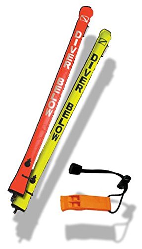 DRIS Dive Gear 6ft SMB w/Whistle