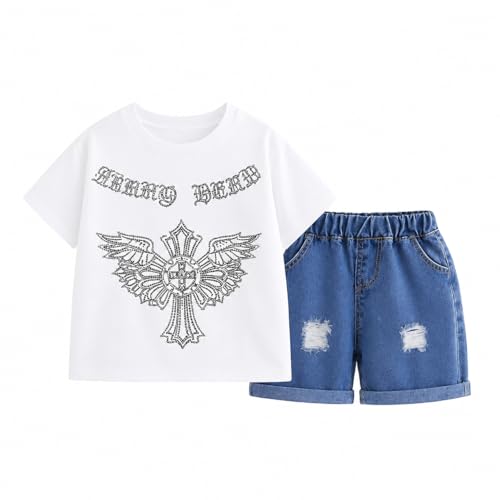 Image of Googo Gaaga Boys Printed Clothing Set | Tshirt Combo Set - Includes a stylish T-shirt and matching shorts for a complete everyday outfit.