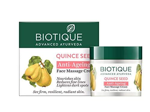 Biotique Quince Seed Nourishing Face Massage Cream 50 Gm /1.69 Oz I Normal To Dry Skin #TOP15