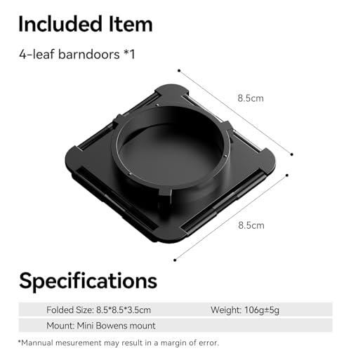 Image of Four-Leaf Light Baffle for Ulanzi LT028 40W COB Light