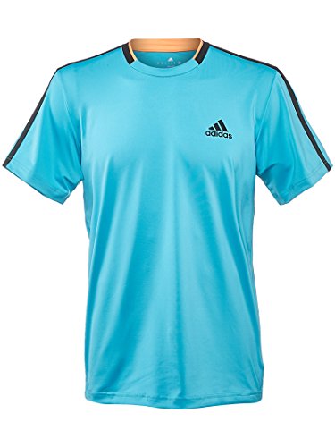 Adidas de tennis pour homme haut de sport à col rond vêtements de running